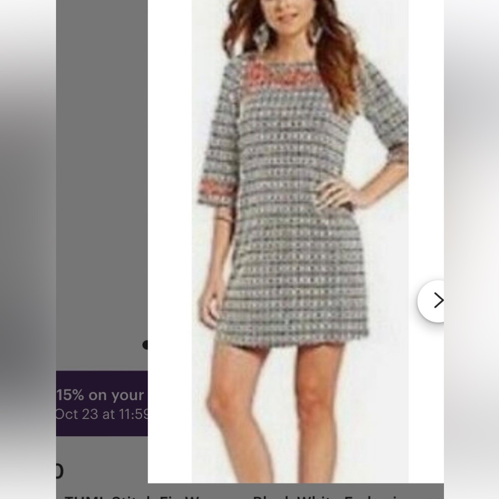 THML shift dress. Worn maybe 2x